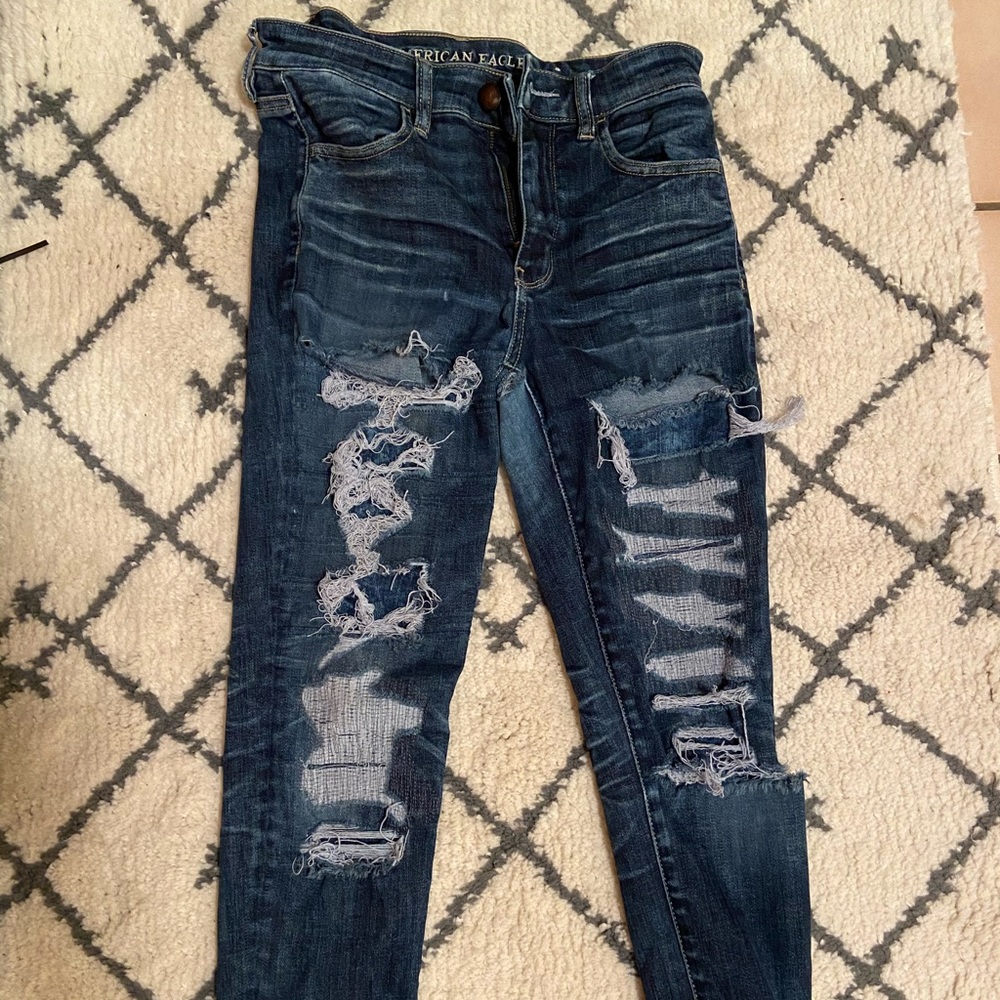 American Eagle Ripped Jeans